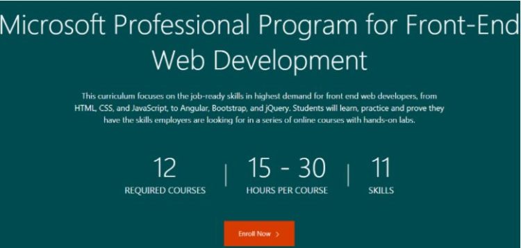 microsoft-academy web development courses online free